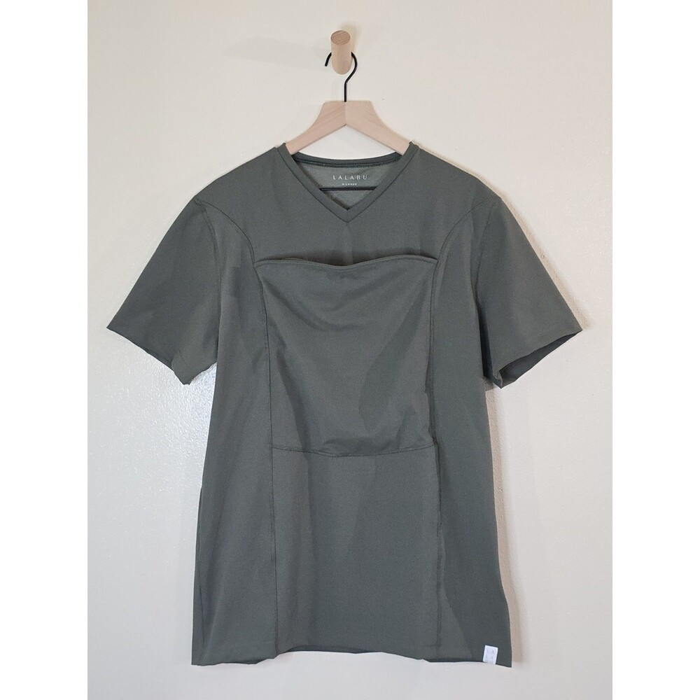 Lalabu Dad Shirt Mens XL Green Short Sleeve Bonding Carrier